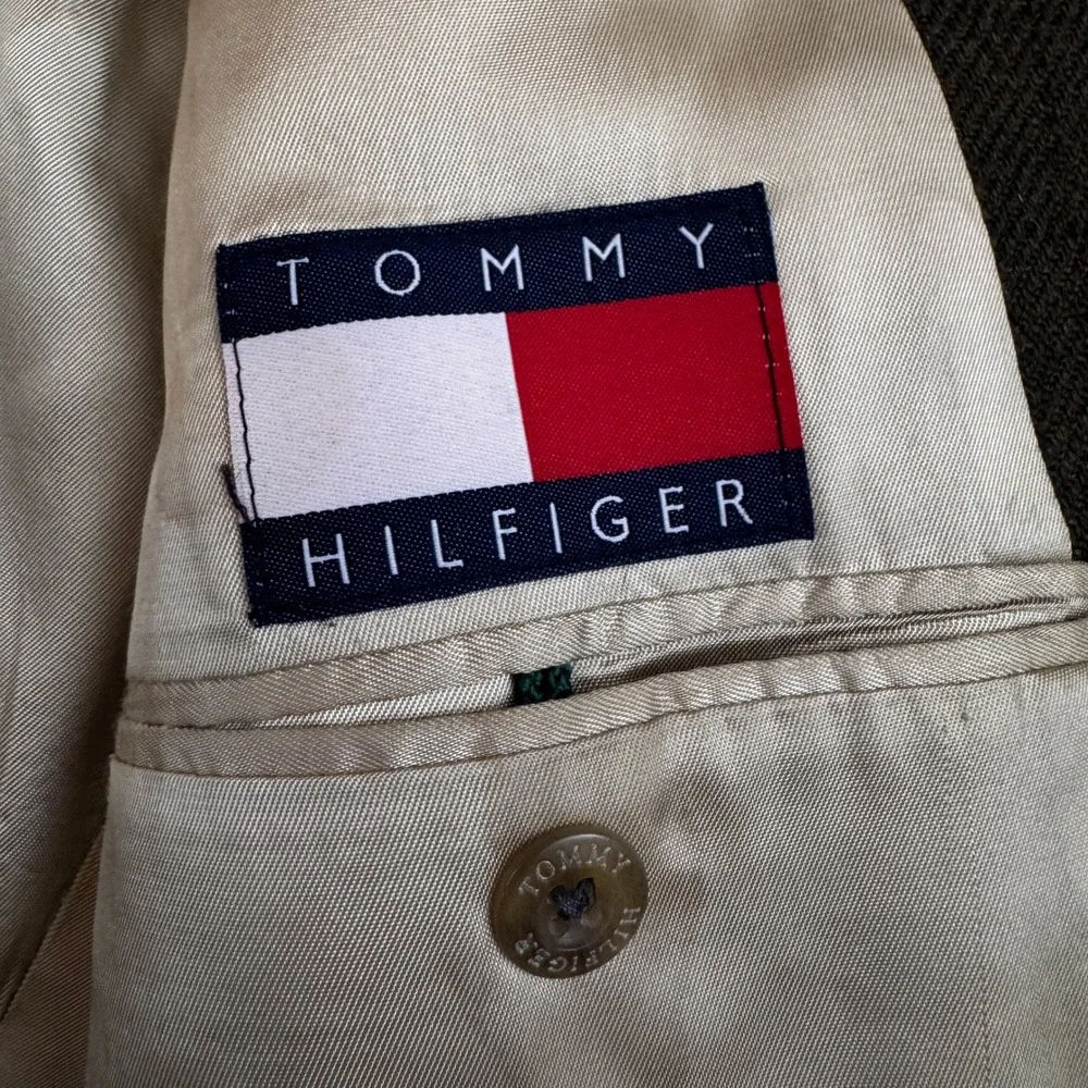 Vintage Tommy Hilfiger‎ Men's Sport Coat / Blazer Size 42R 3 Button